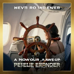 We'll go together in flight, It's now and never A reverie endeavor, Awaits somnambulant directives To take the helm, 8k quality, award winning