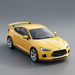 concept car by burger king, bk colors, 4k, 8k, digital art