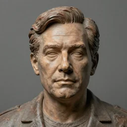 a portrait a very ordinary person, Ron Mueck, Duane Hanson, George Segal, 3d sculpture, blank background, anatomically correct, beautiful perfect face, sharp focus, Highly Detailed, Cinematic Lighting, 8k, HD