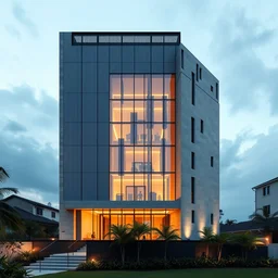 a building in the style of nigerian architects