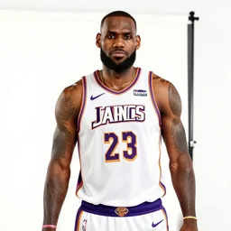 lebron james as gta cover art, sharp focus