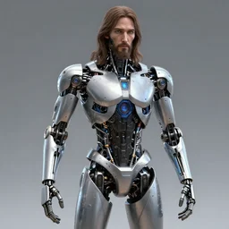 jesus cyborg augmented body highly detailed, octane render, artstation, concept art, smooth, sharp focus, art by artgerm, wlop