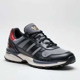 hyperrealistic and heavy detailed product photo adidas avant garde shoes of movie the fifth element, in front of white back drop, whole shoe is in picture, leica sl 2 5 0 mm, vivid color, high quality, high textured, real life