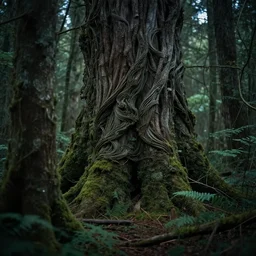 mysterious forest, detailed, intricate, cinematic lighting, 4k, hyperrealistic, focused, extreme details, cinematic, masterpiece