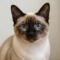 siamese cat as a dicatator leader,