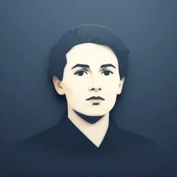 face icon stylized minimalist young communist russian leader nadezhda konstantinovna krupskaya, loftis, cory behance hd by jesper ejsing, by rhads, makoto shinkai and lois van baarle, ilya kuvshinov, rossdraws global illumination