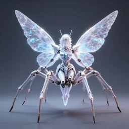 3 d 8 legged spider angel gunpla, futuristic, spiritual, high definition, ethereal render, studio lighting, octane render, raytraced