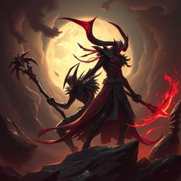 league of legends, aatrox + zed