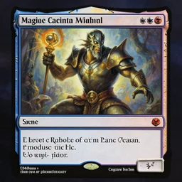 a painting of magic the gathering artwork