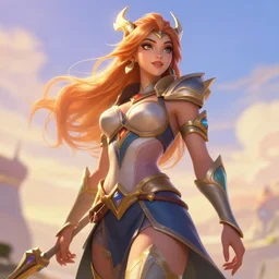 Character sheet of gorgeous dawnbringer seraphine  (League of Legends). 3d render, octane render, game art, realistic, highly detailed, trending on artstation, 4k, trending on artstation, pixar, cgsociety, unreal engine 5, redshift render, trending on artstation, blender, behance, cg