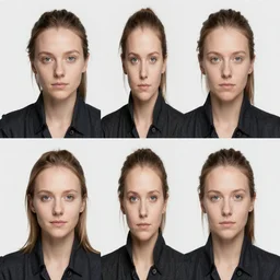4 x upscaling with real - esrgan, sharpen, downscale to 2 0 4 8 p, additional noise