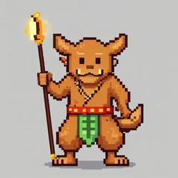pixelated semar petruk gareng, in the style of 8 - bit pixel video games, digital art, 8 k