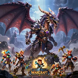mount epic demonic gladiator's storm dragon screenshot world of warcraft mounts worldboss fantasy comics that looks like it is from borderlands by jesper ejsing, by rhads, makoto shinkai alena aenami artworks in 4 k beeple, thomas kinkade heartstone league of legends dofus overwatch