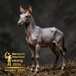 a completely hairless centaur