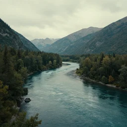 breathtaking scenery by denis villeneuve, river and lake colors, 8 k
