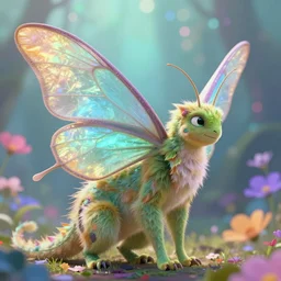 profile of a fuzzy, flowery, elegant, beautiful, pixar animation, kaiju moth dragon, vibrant colour palette, bokeh, sharp focus, digital art, alphonse mucha, rhads, ross tran, artstation, artgem, octane render, 1 6 k