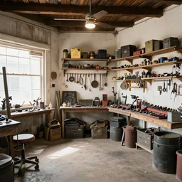 a tinkerers garage