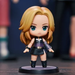 wlvis presley as nendoroid on stage, 8 k hd dof, kodak film,