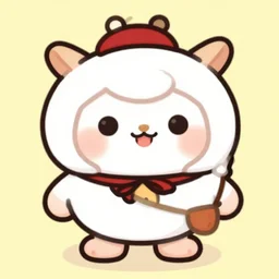 a cute character cartoon, digital art, featured on artstation, pinterest trending,