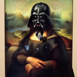 darth vader!!! as!!!! mona lisa!!!