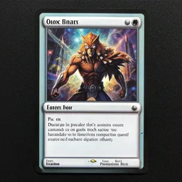 back of a magic card