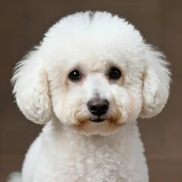 avatar of a white poodle by of pablo picasso