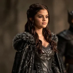 still of selena gomez in game of thrones