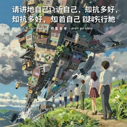 concept art painting, it's about a society on its way down, and as it falls, it keeps telling itself so far so good, so far so good, so far so good it's not how you fall that matters, it's how you land, realistic, detailed, cel shaded, in the style of makoto shinkai and greg rutkowski and james gurney