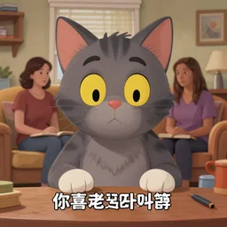 cat sitcom