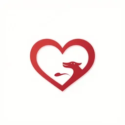 g heart logo minimalist