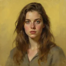 perfectly - portrait of a beautiful female survivor netflix character, yellow gloomy tone, intricate, highly detailed, digital painting, loose brush strokes, realistic shaded lighting, artstation, concept art, smooth, sharp focus, illustration, realism, oil painting, unreal engine 5, 8 k, art by peter mohrbacher and sam spratt
