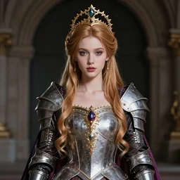 imperial princess knight ( ( ( gothic ) ) ) girl. intricate, centered, amazing composition, colorful watercolor, by ruan jia, by marc simonetti, by hikari shimoda, by robert hubert, by zhang kechun, illustration