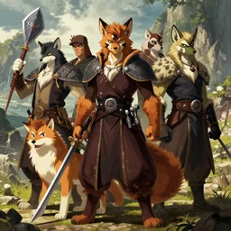 anime furries in skyrim by james ensor