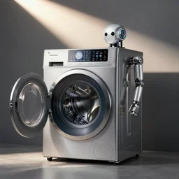 sentient robotic washing machine