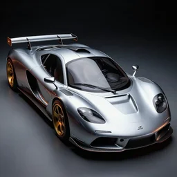 a retro futuristic mclaren f 1 concept, highly detailed, intricate, dramatic lighting, award - winning car magazine photography