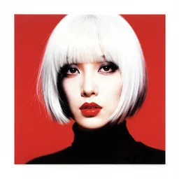album cover art for art pop iconographs red white black by akihiko yoshida