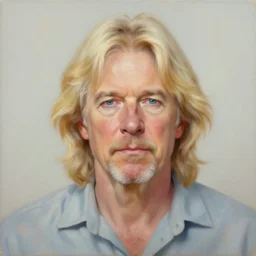 a symmetrical portrait of a steve irwin, oil painting, pale colors, high detail, 8 k, wide angle, trending on artstation,