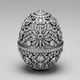 faberge egg gold silver diamonds enamel, bw, shot on 7 0 mm, depth of field, f / 2. 8, high contrast, 1 6 k, volumetric lighting, shiny, insanely detailed and intricate, hypermaximalist, elegant, ornate, fractals, hyper realistic, super detailed
