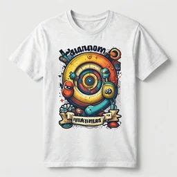 random t shirt design