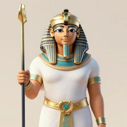 Fatdan as an Egyptian godess