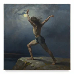 eternal search for the truth, award-winning painting, masterpiece