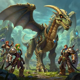 mount epic raptora swooper screenshot world of warcraft mounts worldboss fantasy comics that looks like it is from borderlands by jesper ejsing, by rhads, makoto shinkai alena aenami artworks in 4 k beeple, thomas kinkade heartstone league of legends dofus overwatch