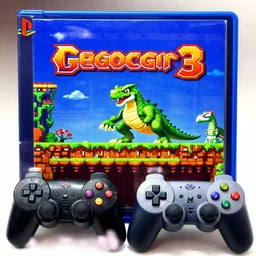 ps 2 video game, ps 2 graphics, gecko 3 d platformer