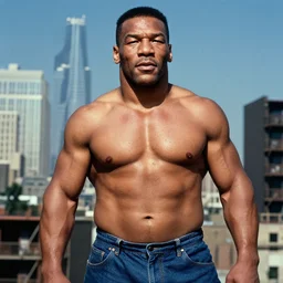 mike tyson roofer by picasso