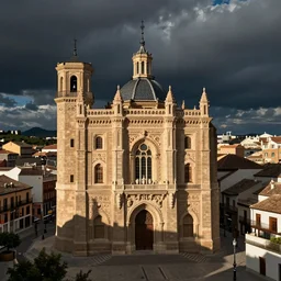 Teruel city in Edo style