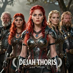 detailed ultrarealistic photography front medium shot of postapocalyptic, cyberpunk warrior dejah thoris sean young, red sonja leyendecker, norman rockwell, greg rutkowski, artstation cinematic, vray game of thrones, lord of the rings