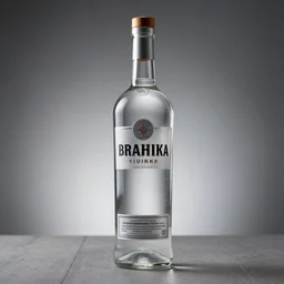 a bottle of водка