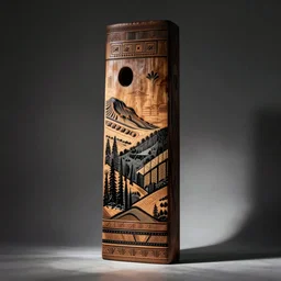 studio photo of a lukasa memory board