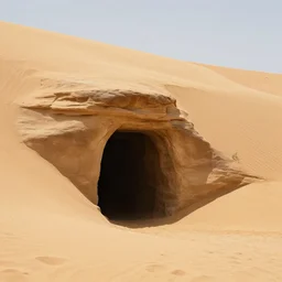 patrick j. jones. rutkowski. holy cave entrance in the desert.