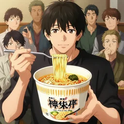 anime cup noodles, fine, realistic, shaded, lighting, nixeu, ian, sprigger, ilya, kuvshinov, katsuhiro, artgerm, jeremy, lipkin, michael, garmash, glamour, feminine, elegant, smooth, vibrant, focused, radiant, light, detailed, intricate, unreal, engine, 5, render
